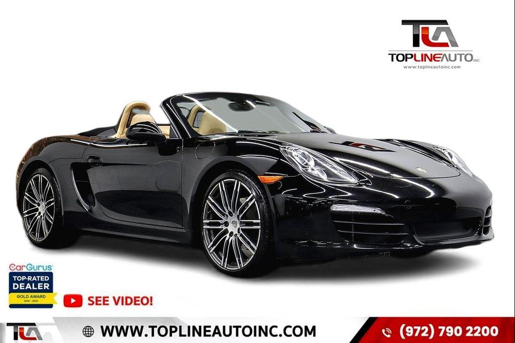 used 2015 Porsche Boxster car, priced at $27,991