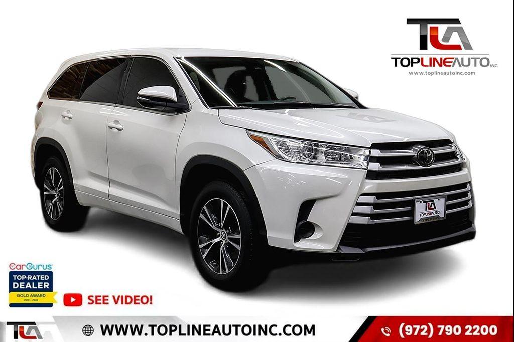used 2018 Toyota Highlander car, priced at $18,293