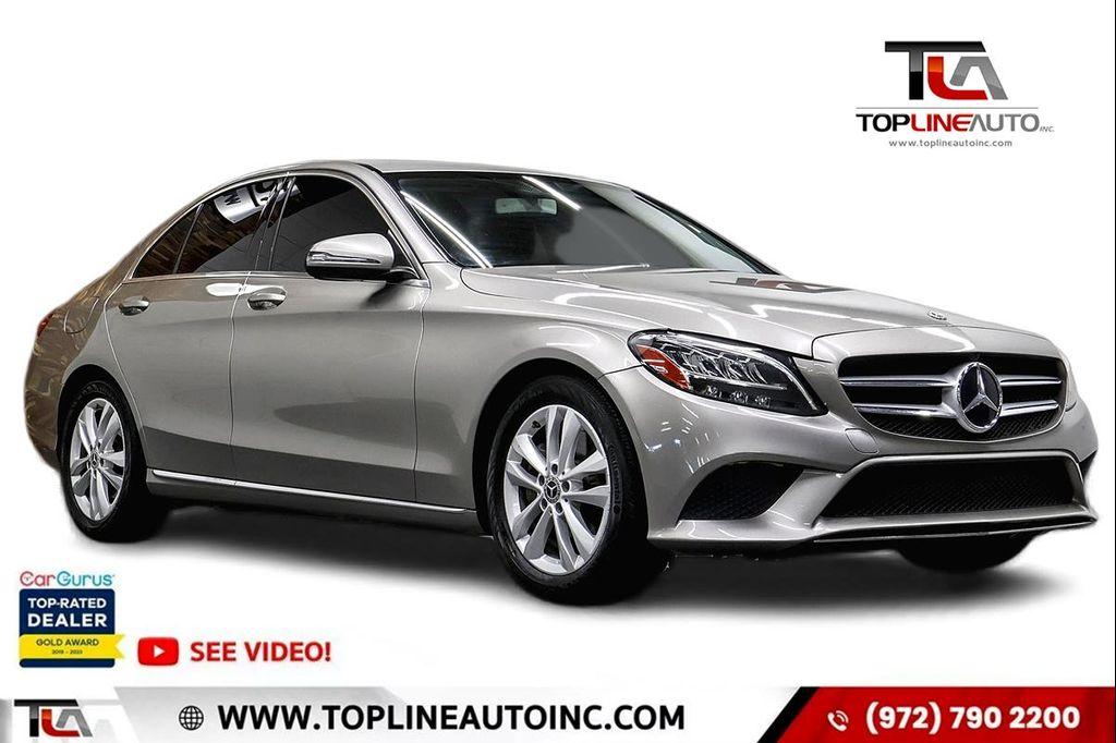 used 2019 Mercedes-Benz C-Class car, priced at $17,291