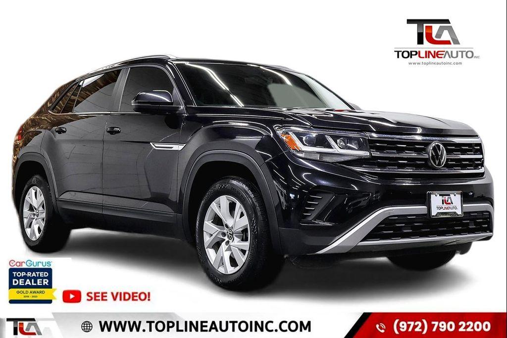 used 2021 Volkswagen Atlas Cross Sport car, priced at $16,991