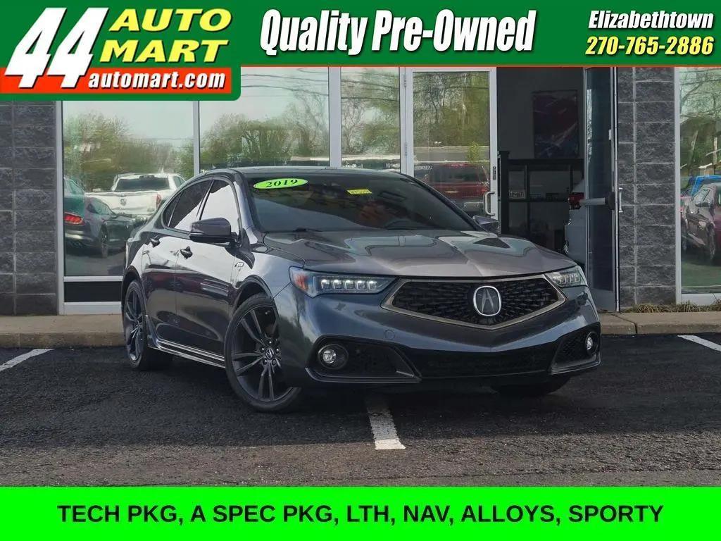 used 2019 Acura TLX car, priced at $24,444