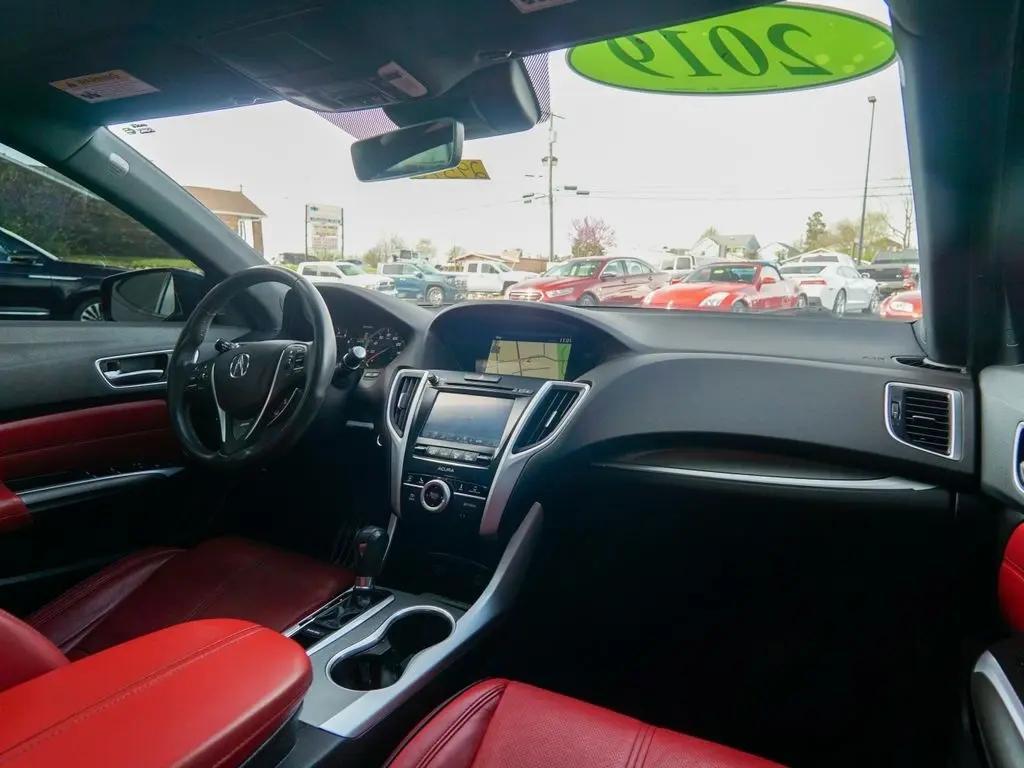 used 2019 Acura TLX car, priced at $24,444