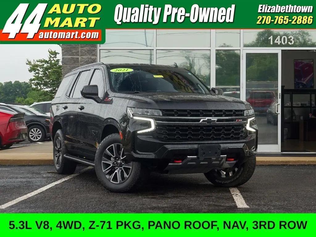 used 2021 Chevrolet Tahoe car, priced at $49,844