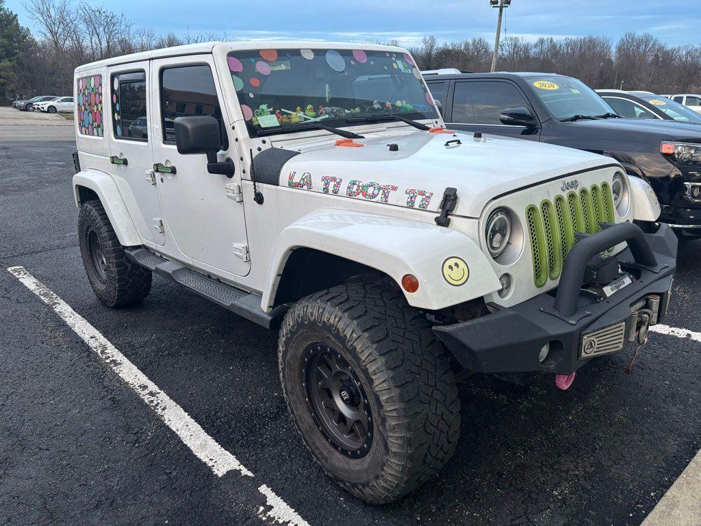 used 2016 Jeep Wrangler Unlimited car, priced at $16,844