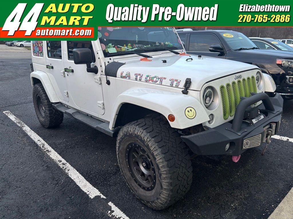 used 2016 Jeep Wrangler Unlimited car, priced at $16,844