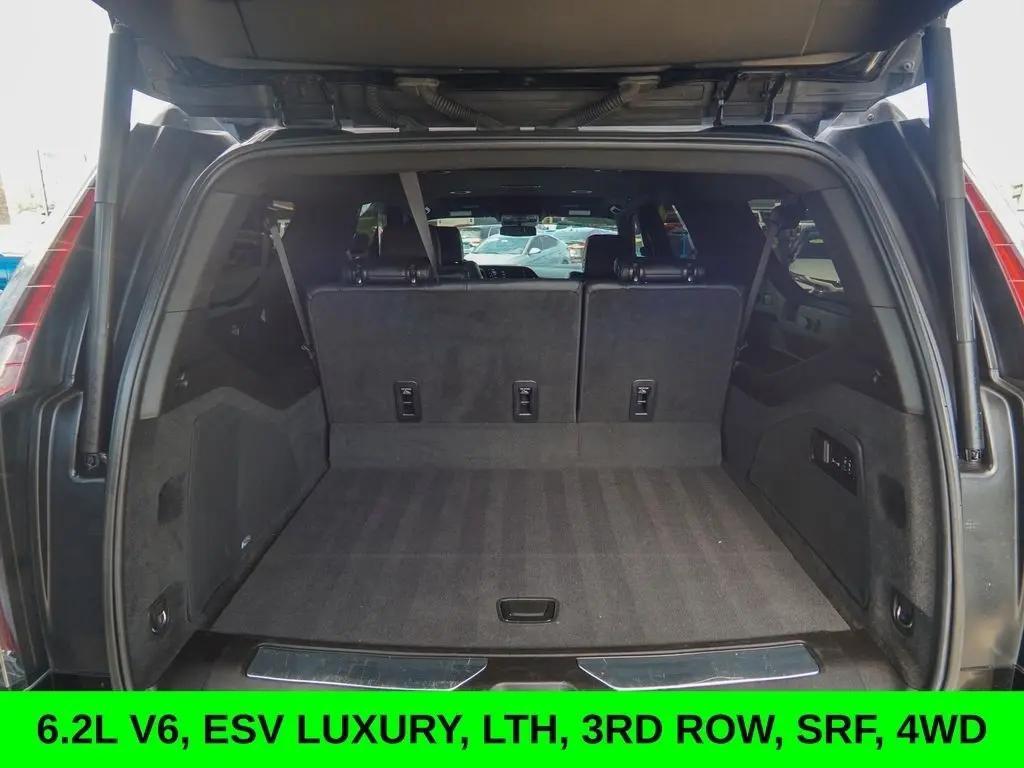 used 2021 Cadillac Escalade ESV car, priced at $44,744