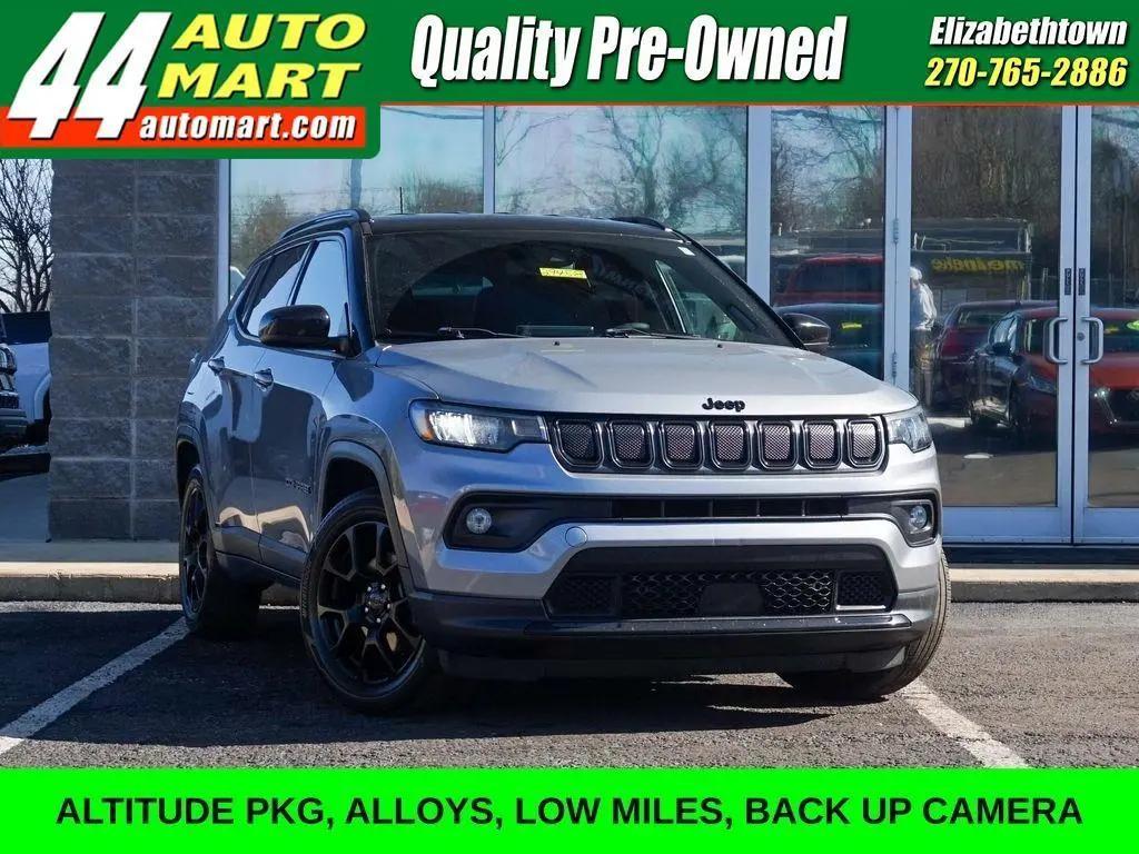 used 2022 Jeep Compass car, priced at $16,944