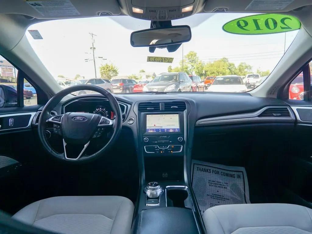 used 2019 Ford Fusion car, priced at $15,844