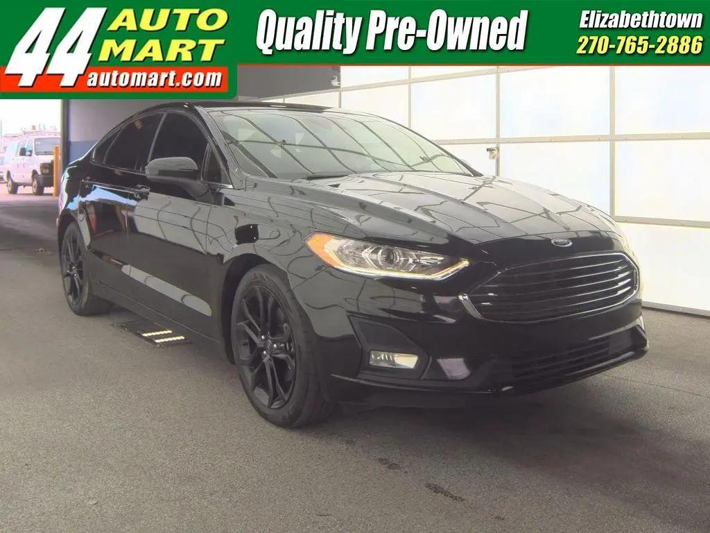 used 2019 Ford Fusion car, priced at $16,144
