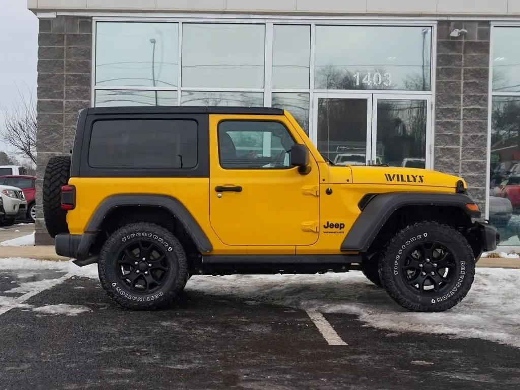 used 2021 Jeep Wrangler car, priced at $27,444