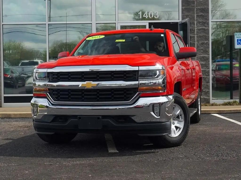 used 2018 Chevrolet Silverado 1500 car, priced at $27,844