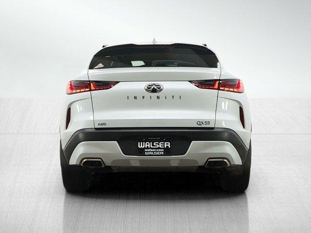 used 2025 INFINITI QX55 car, priced at $37,849