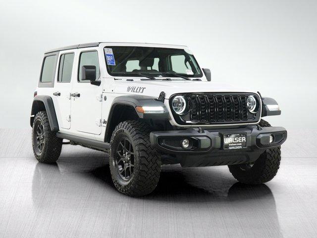 used 2025 Jeep Wrangler car, priced at $34,348