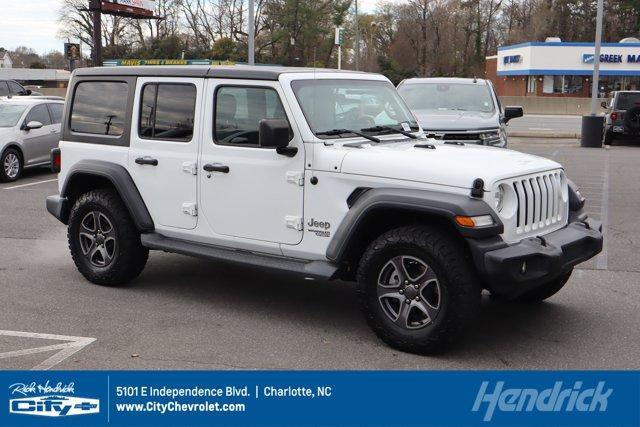 used 2018 Jeep Wrangler Unlimited car, priced at $20,755