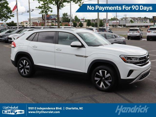 used 2021 Volkswagen Atlas Cross Sport car, priced at $15,757
