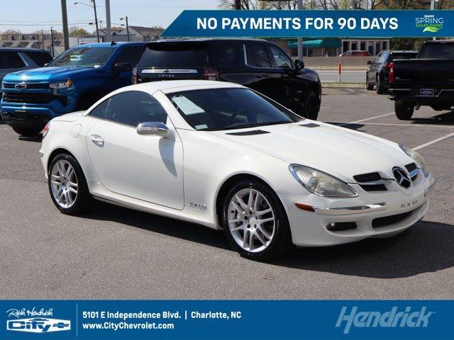 used 2007 Mercedes-Benz SLK-Class car, priced at $11,999