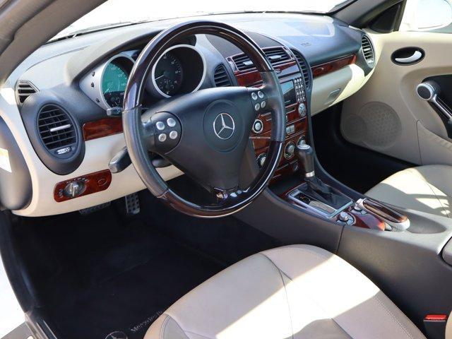 used 2007 Mercedes-Benz SLK-Class car, priced at $11,999