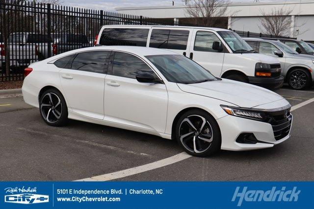 used 2021 Honda Accord car, priced at $23,420