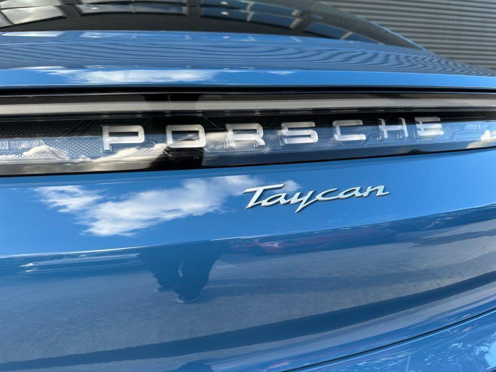 used 2025 Porsche Taycan car, priced at $99,995