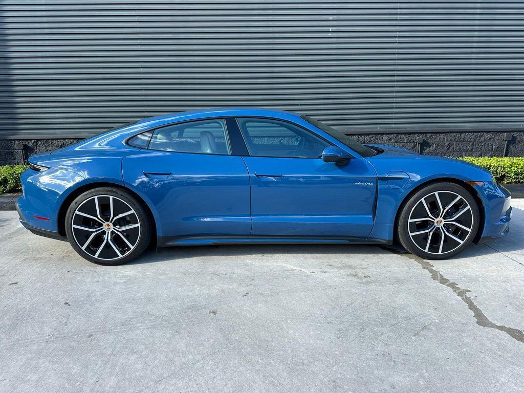 used 2025 Porsche Taycan car, priced at $99,995