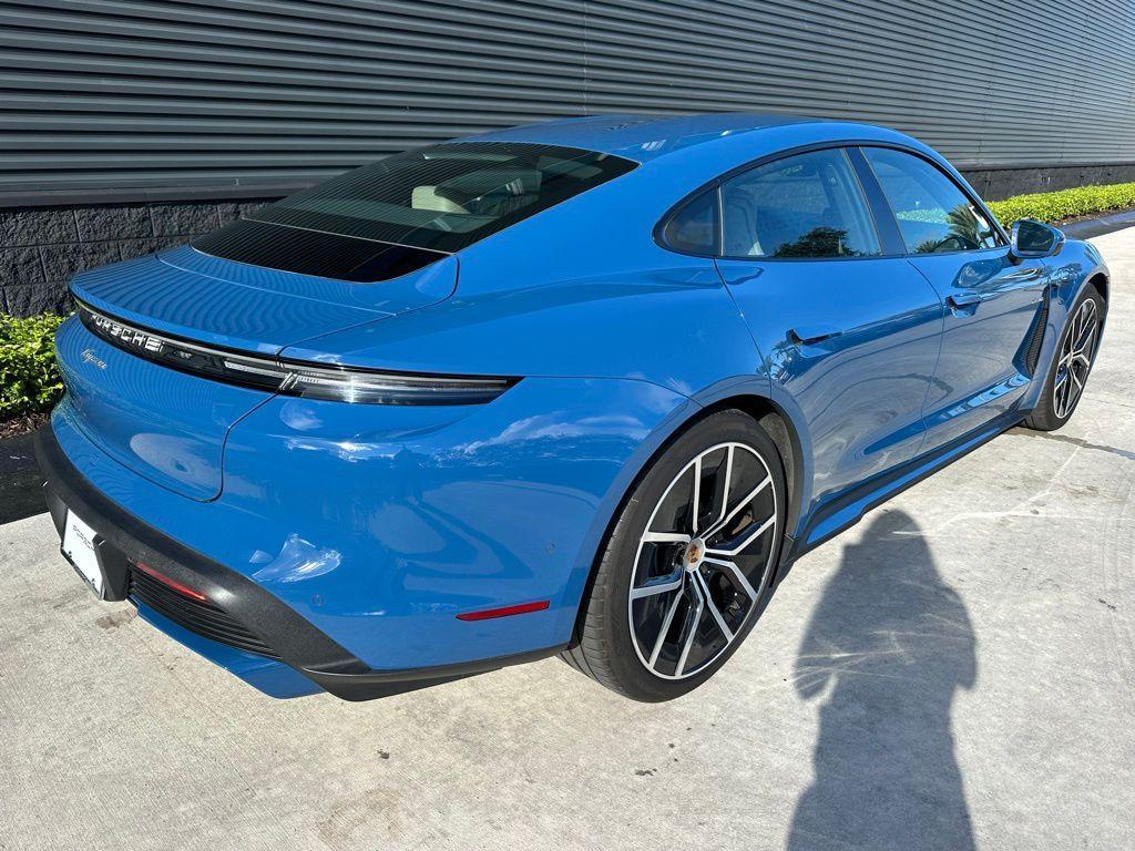 used 2025 Porsche Taycan car, priced at $99,995