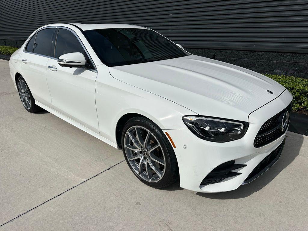used 2022 Mercedes-Benz E-Class car, priced at $34,695
