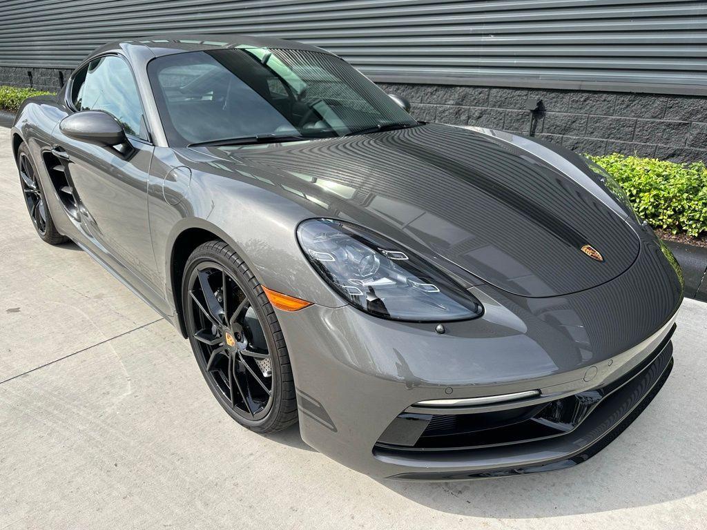 new 2025 Porsche 718 Cayman car, priced at $96,545