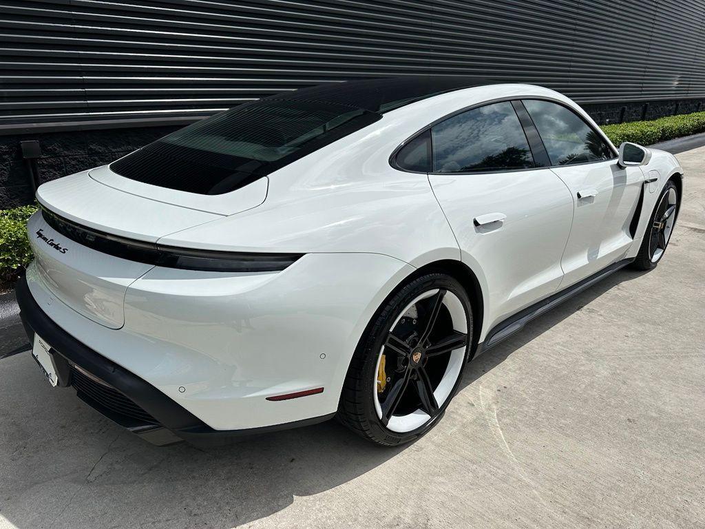 used 2022 Porsche Taycan car, priced at $101,125