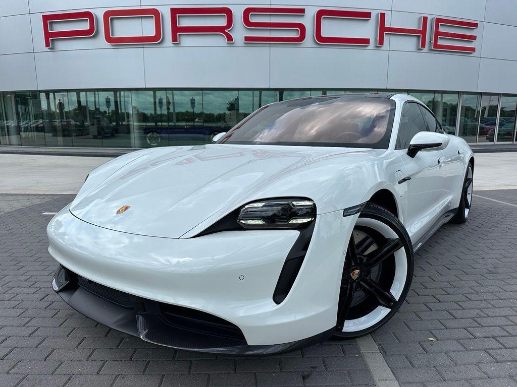 used 2022 Porsche Taycan car, priced at $101,125