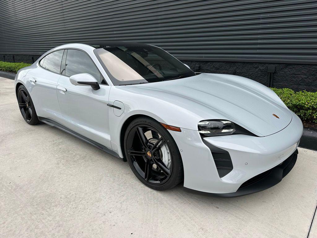 used 2022 Porsche Taycan car, priced at $81,125