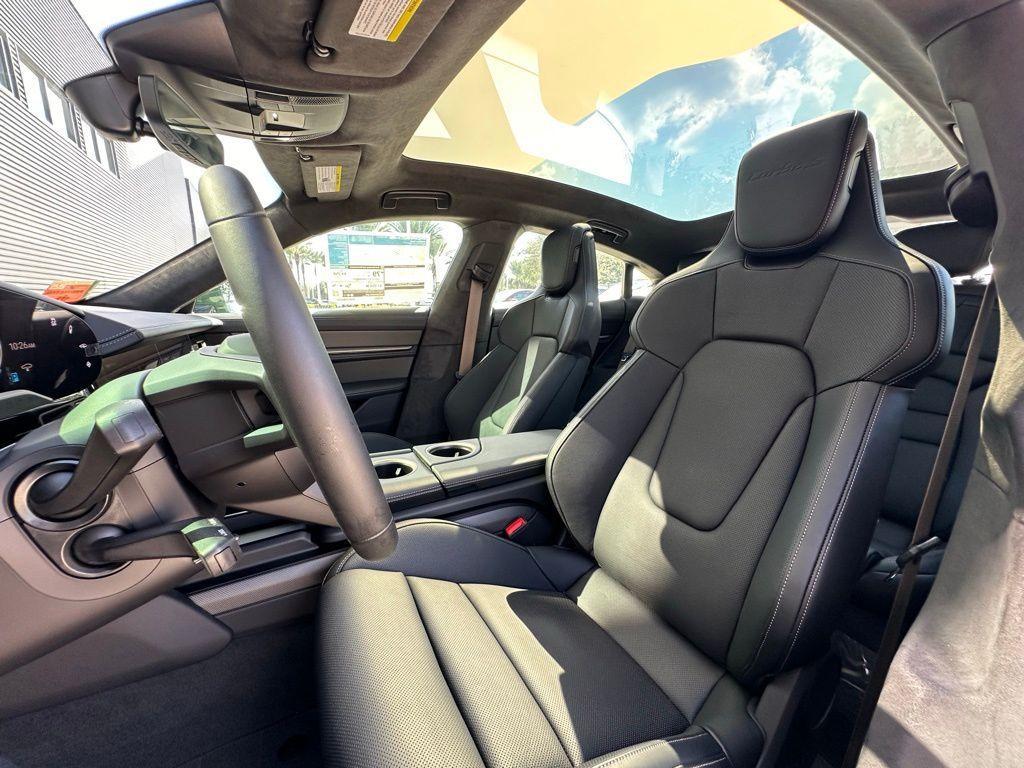 used 2025 Porsche Taycan car, priced at $174,995