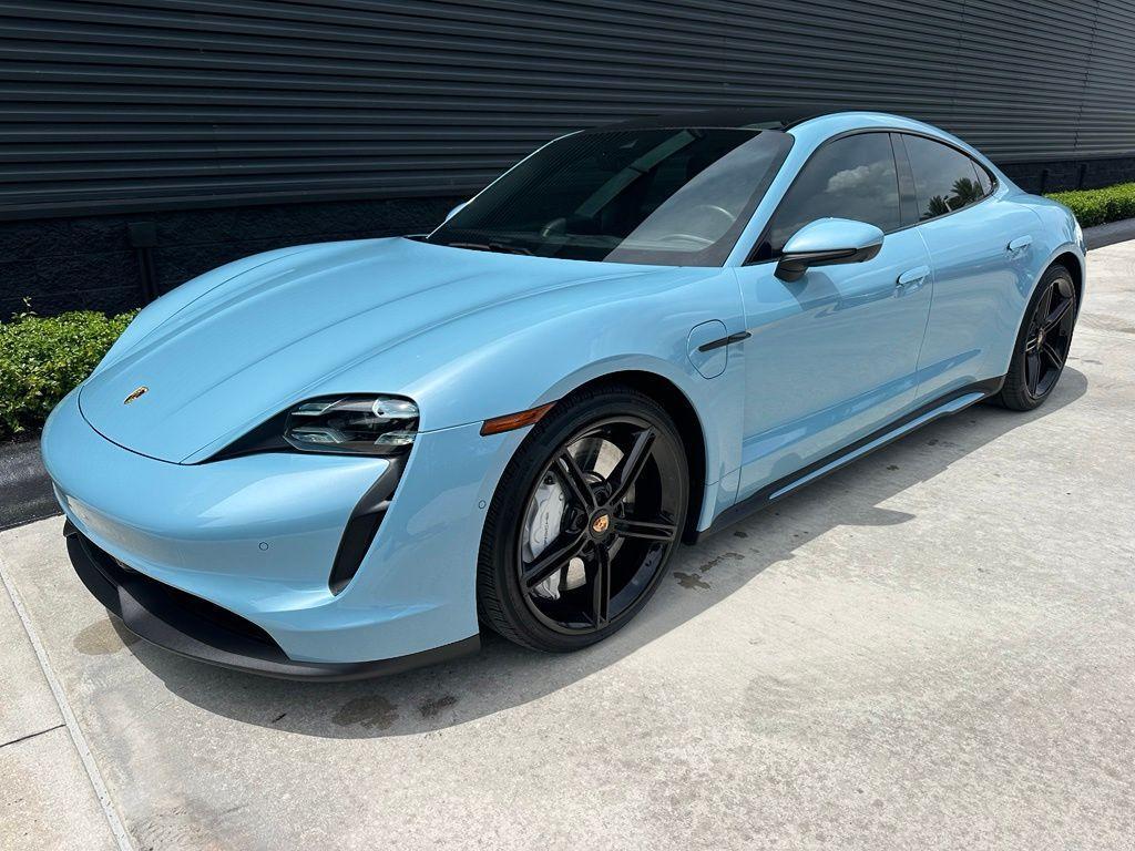 used 2020 Porsche Taycan car, priced at $59,625