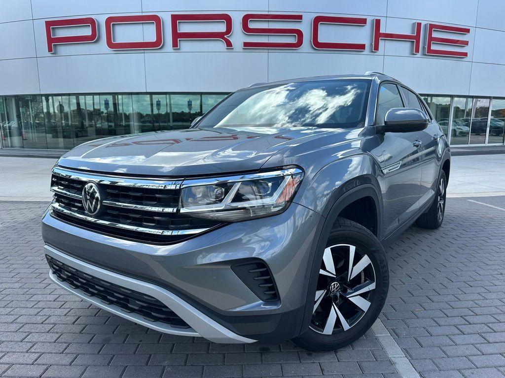 used 2022 Volkswagen Atlas Cross Sport car, priced at $21,495