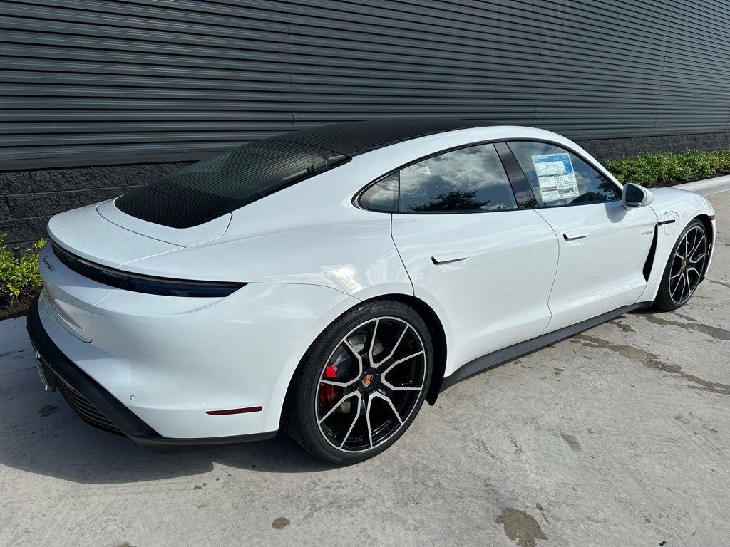 used 2025 Porsche Taycan car, priced at $116,999