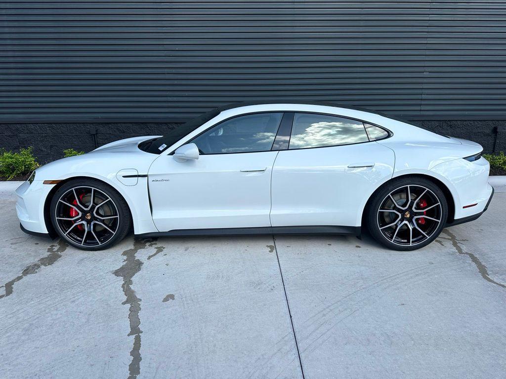 used 2025 Porsche Taycan car, priced at $116,999