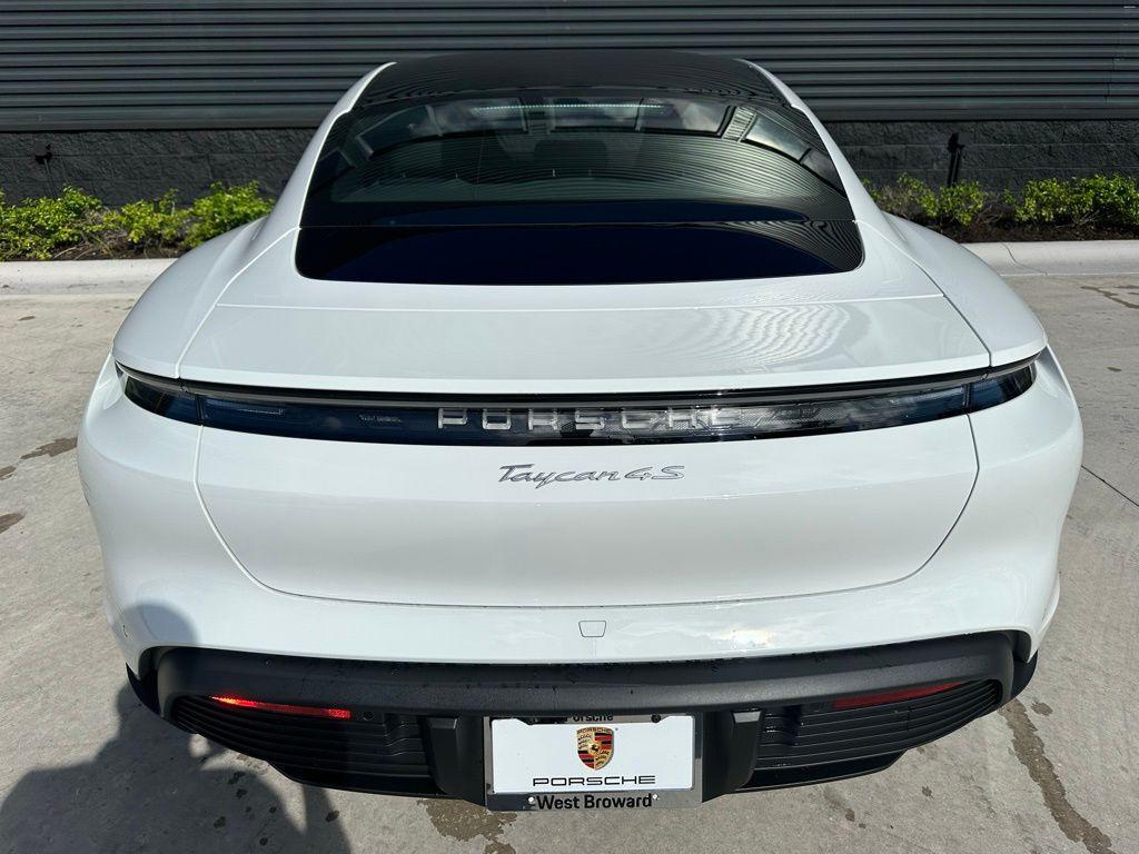 used 2025 Porsche Taycan car, priced at $116,999