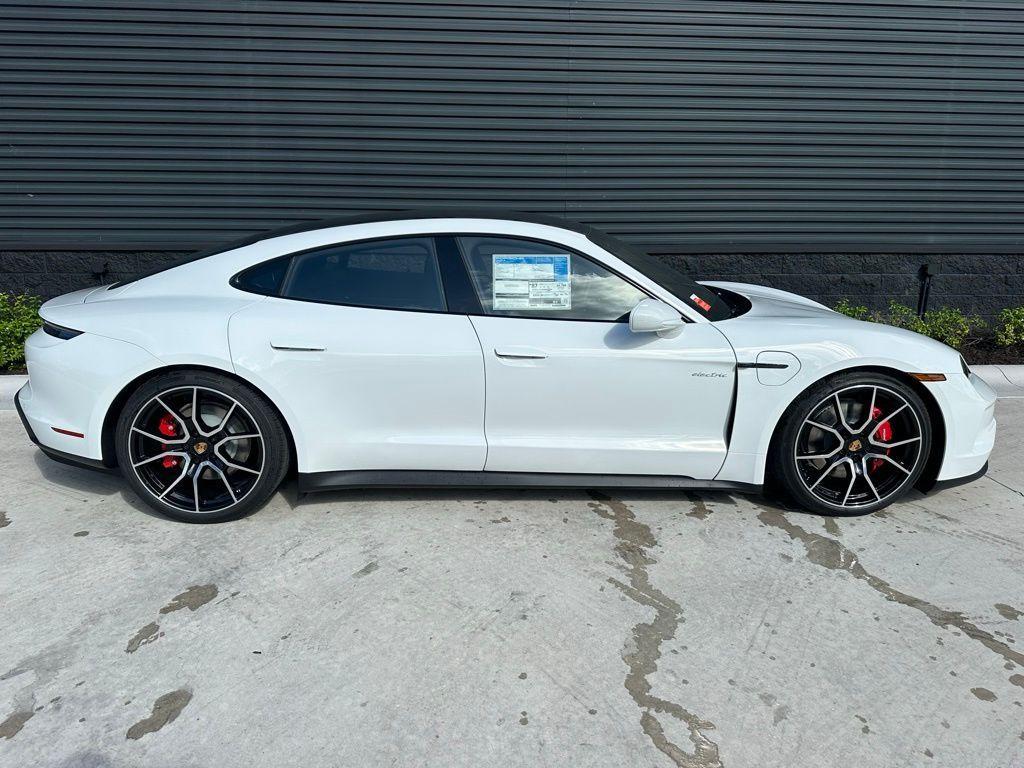 used 2025 Porsche Taycan car, priced at $116,999