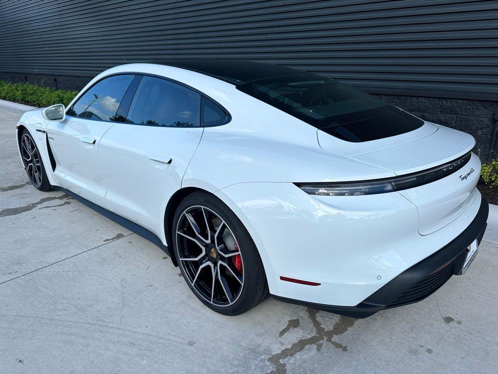used 2025 Porsche Taycan car, priced at $116,999