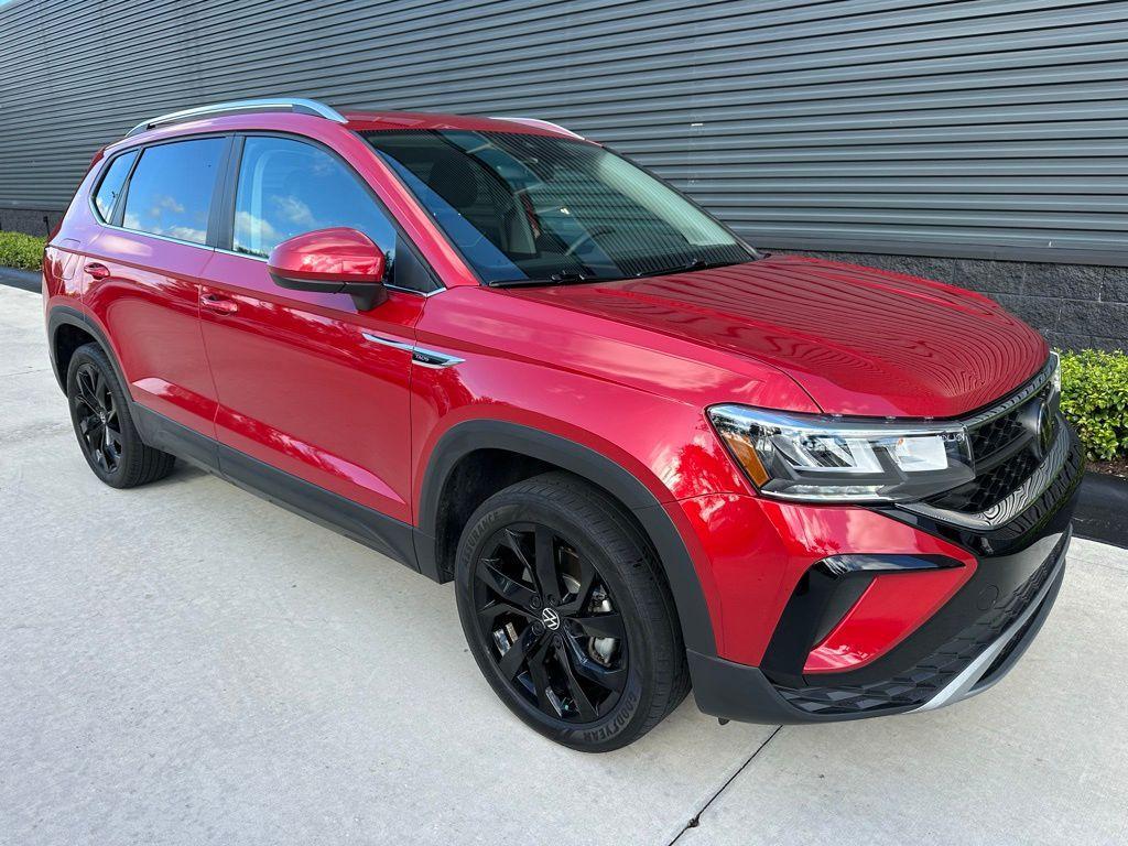 used 2023 Volkswagen Taos car, priced at $16,995