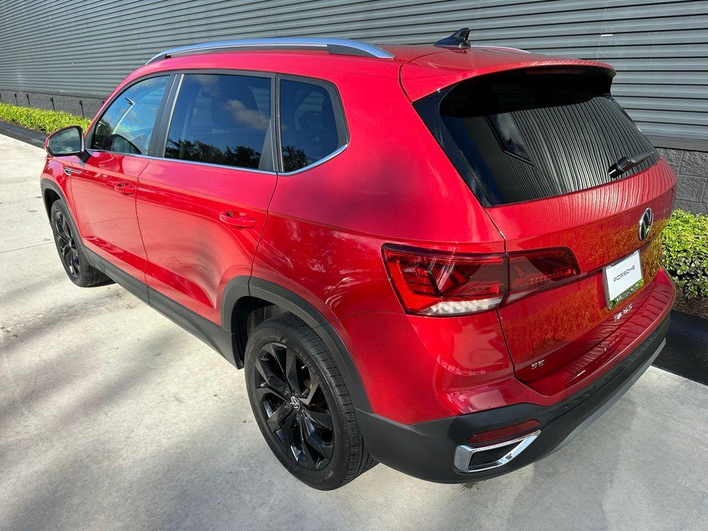 used 2023 Volkswagen Taos car, priced at $16,995