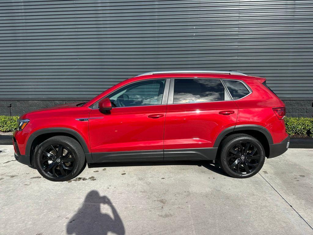 used 2023 Volkswagen Taos car, priced at $16,995