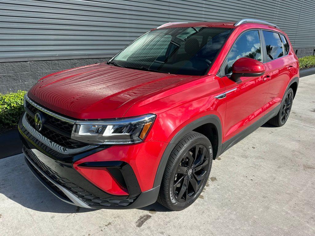 used 2023 Volkswagen Taos car, priced at $16,995