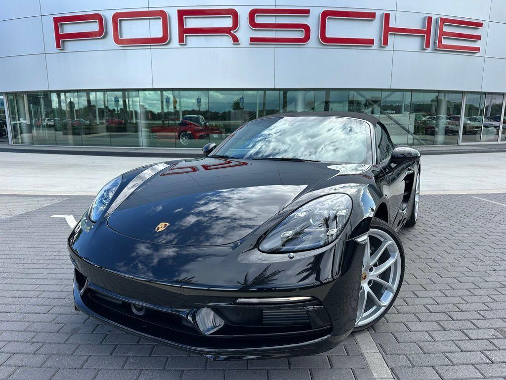 used 2025 Porsche 718 Boxster car, priced at $99,999