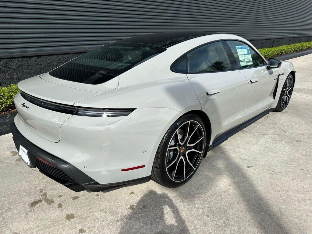 new 2026 Porsche Taycan car, priced at $144,240