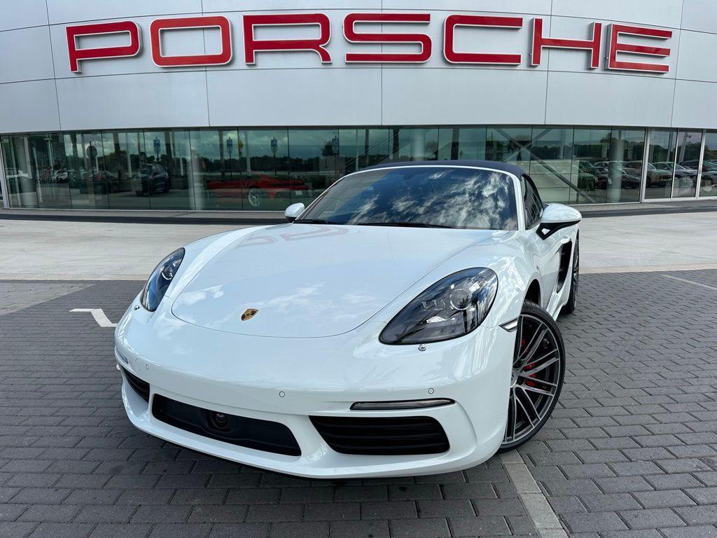 used 2025 Porsche 718 Boxster car, priced at $97,999