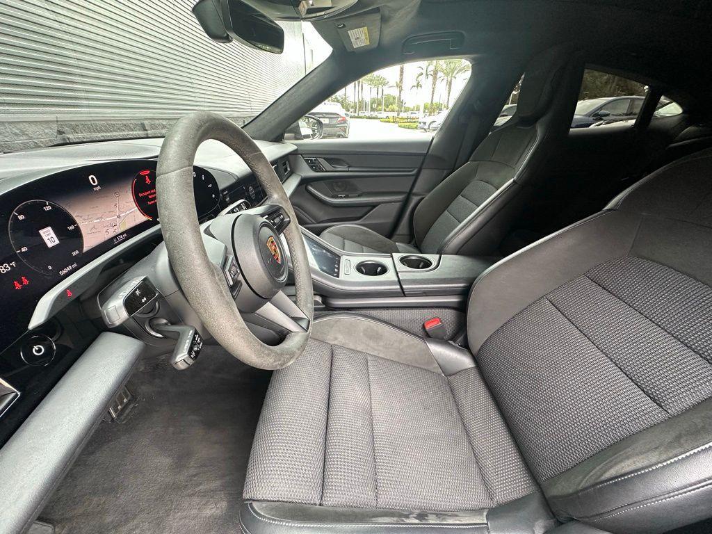 used 2021 Porsche Taycan car, priced at $76,125