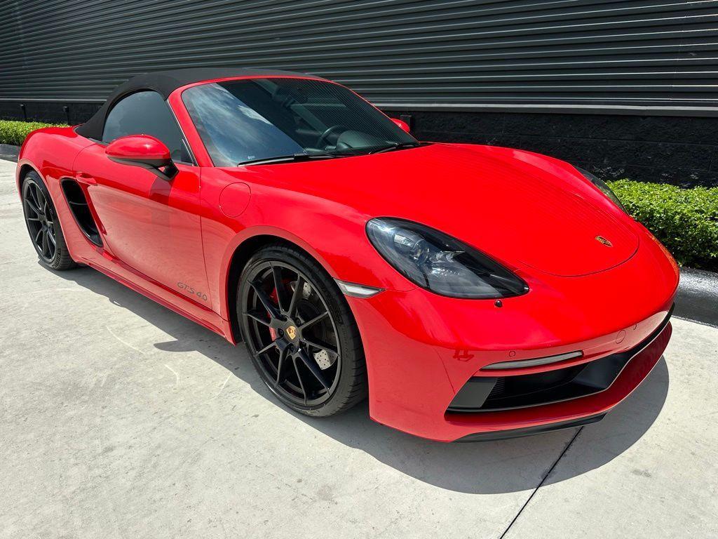 used 2024 Porsche 718 Boxster car, priced at $106,125