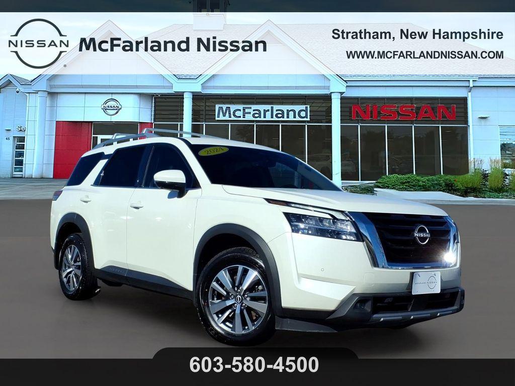 used 2024 Nissan Pathfinder car, priced at $33,400