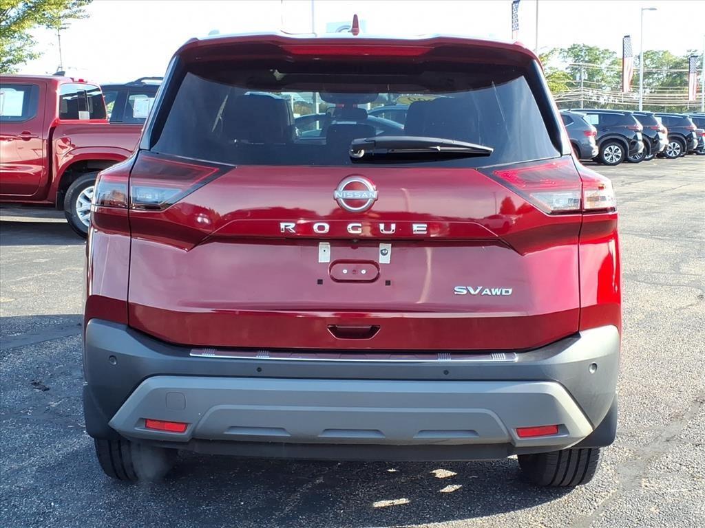 2022 Scarlet Ember Nissan Rogue