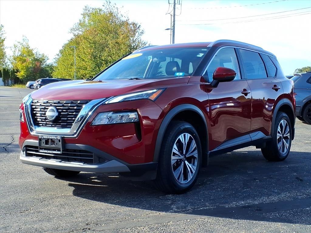 2022 Scarlet Ember Nissan Rogue